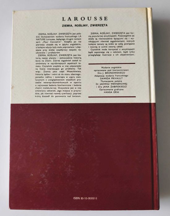 Ziemia, rośliny, zwierzęta – Larousse