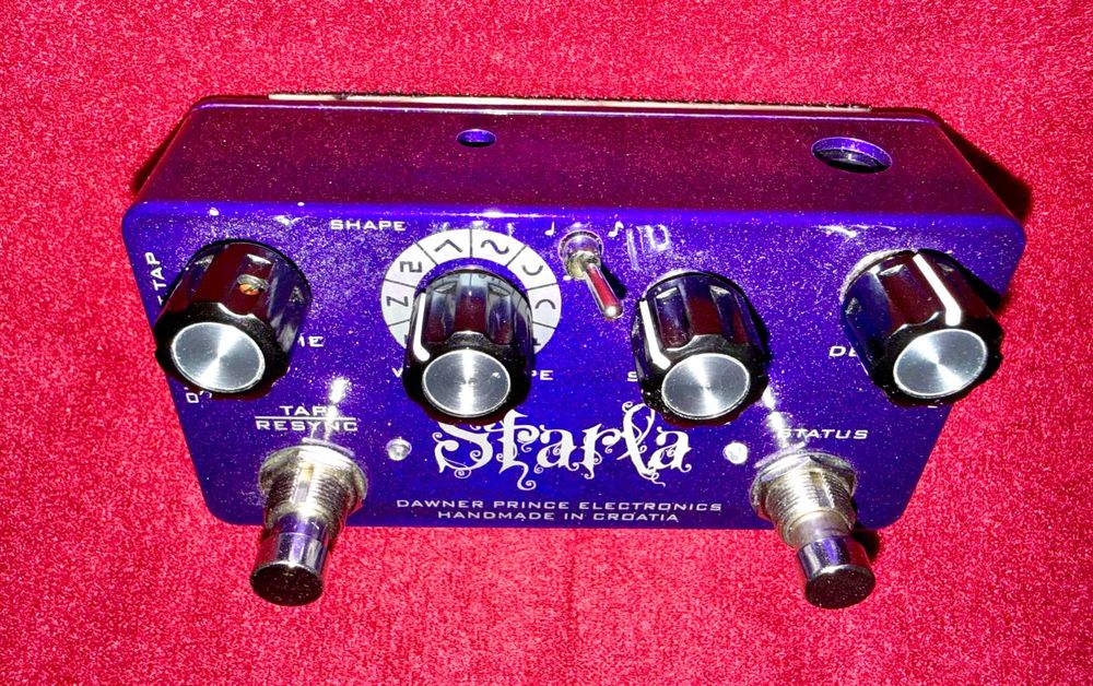 Dawner Prince Starla Tap Tempo Tremolo Pedal Guitarra