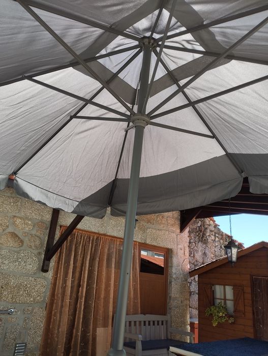 Chapéu de Sol para Jardim Base com Rodas