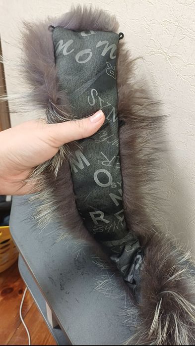 Воротник чернобурка