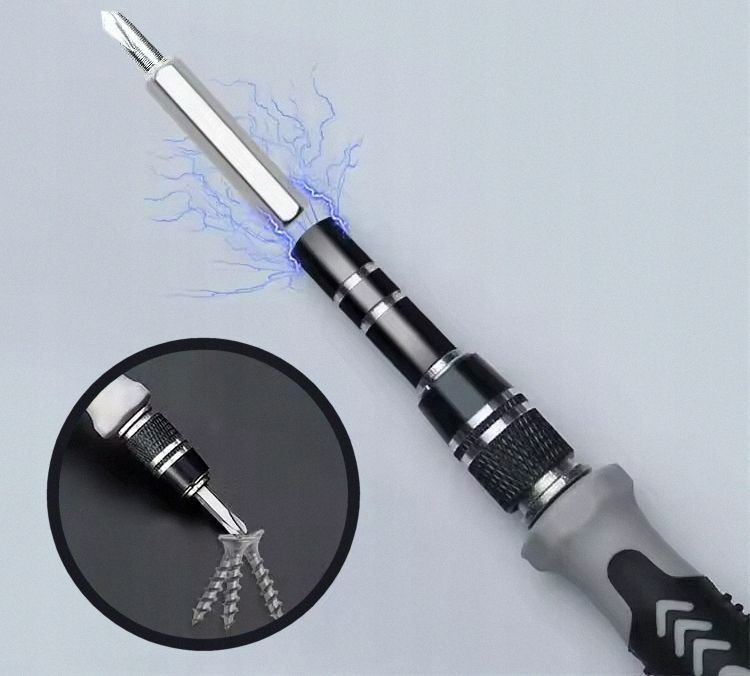 Zestaw Śrubokrętów Precyzyjnych Uniwersalne Wkrętaki Torx Bity 115 El.