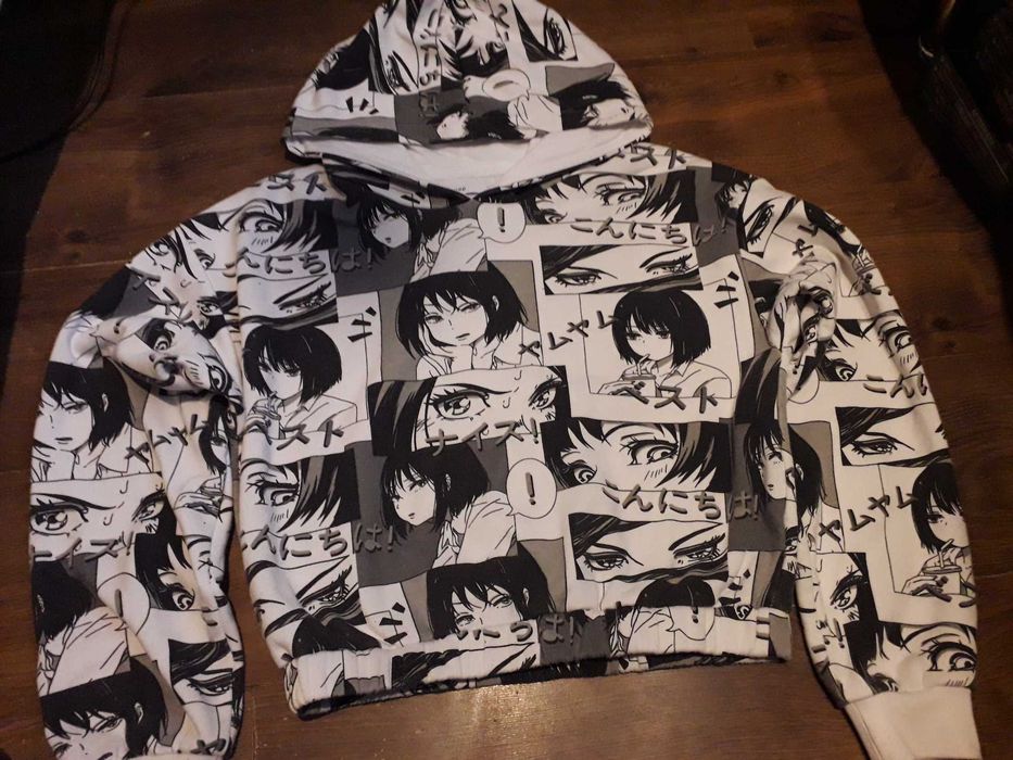 bluza z kapturem manga