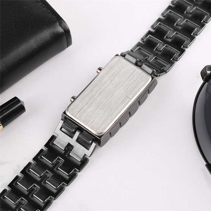 Pulseira Relógio unisexo Criativo LED