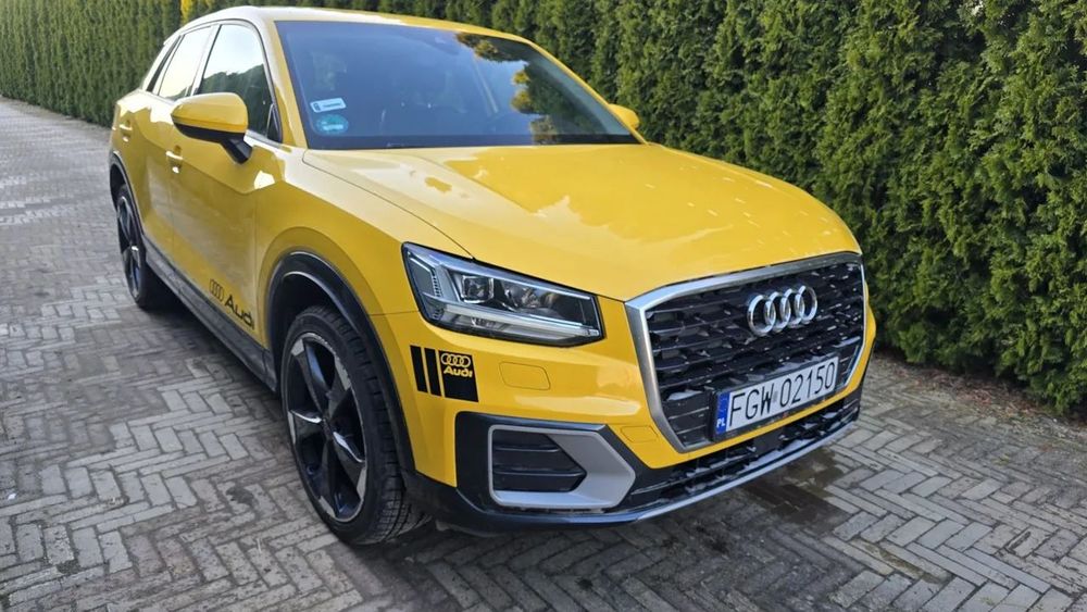 Audi Q2 AUDI Q2 1,6TDI diesel BEZWYPADKOWY zarejestrowany BOGATA WERSJA skóry