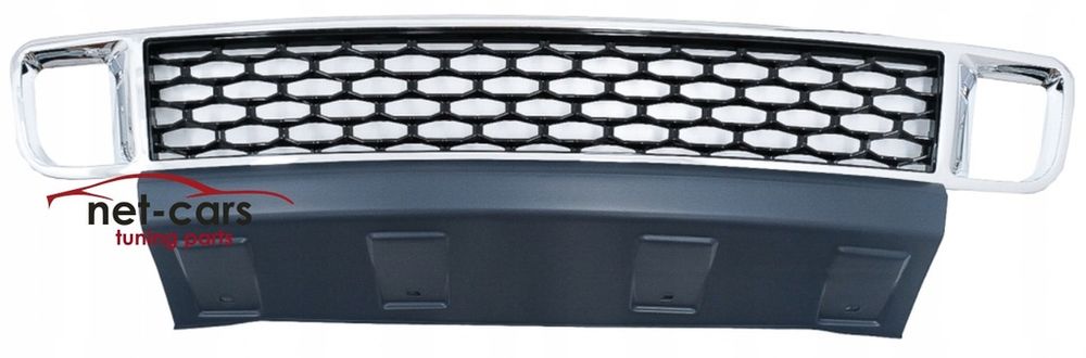 Kratka zderzaka RANGE ROVER L322 AUTOBIOGRAPHY 02-12 czarny chrom
