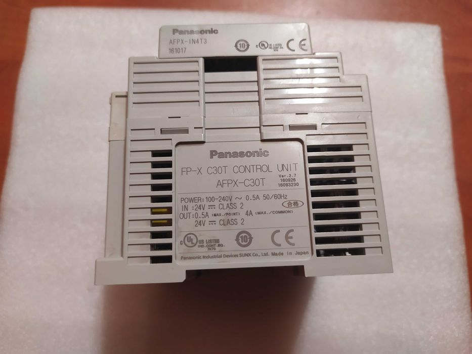 Panasonic GT05 i FP-X C30T (HMI PLC)