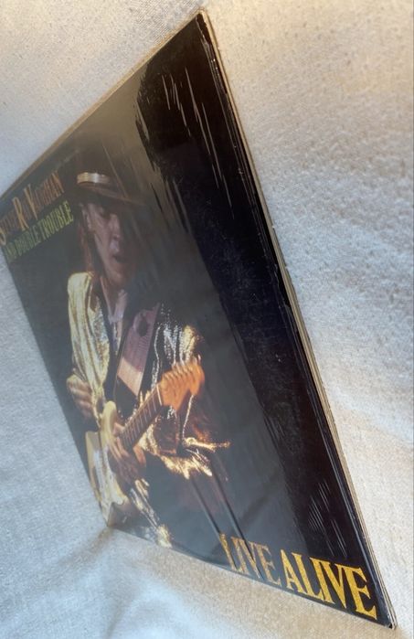Stevie Ray Vaughan Live Alive 1st press 1986 Epic sealed USA