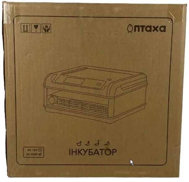 Інкубатор повний автомат. цикл  Птаха 60-OR (220/12в)