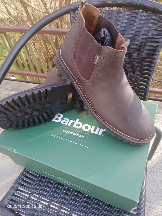 Barbour sztyblety męskie Ankle Boot Chelsea