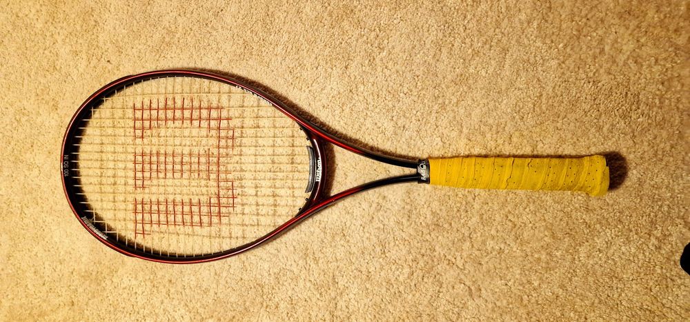 Raquete ténis Wilson com capa (Muito bom estado)