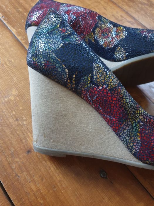 Buty na koturnie Ryłko.