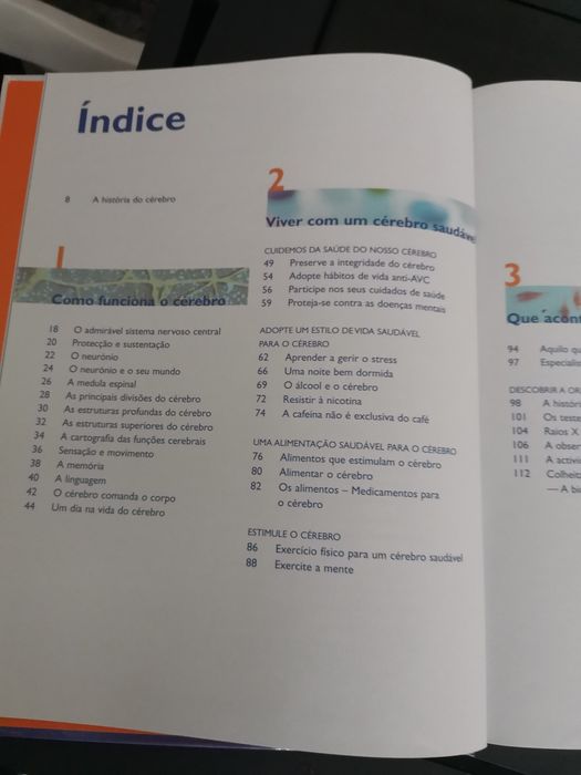 Livro novo "Cérebro é sistema nervoso central"