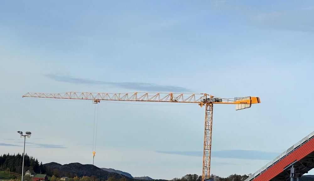 dźwig budowalnay, Żuraw wieżowy Potain MDT 109, 2019 rok