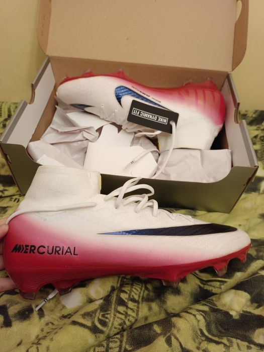 Nowe Profesjonalne korki piłkarskie nike superfly 10 elite FG 45.5