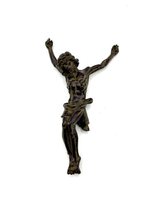 Cristo em madeira antigo, arte sacra, religioso
