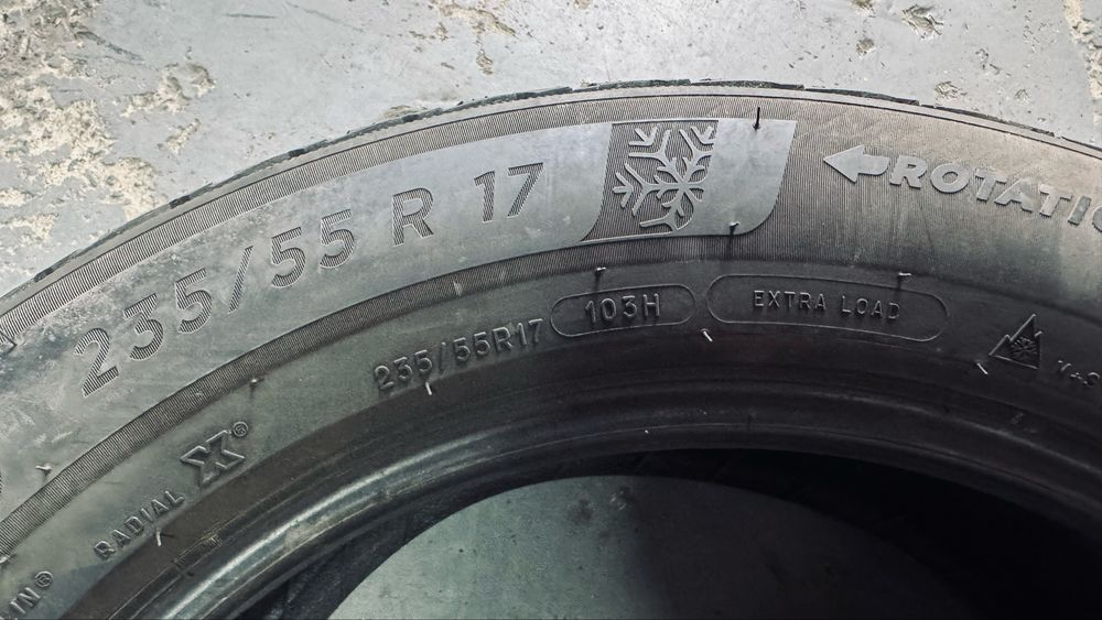 R17 235/55 Michelin PilotAlpin5 шини зимові комплект
