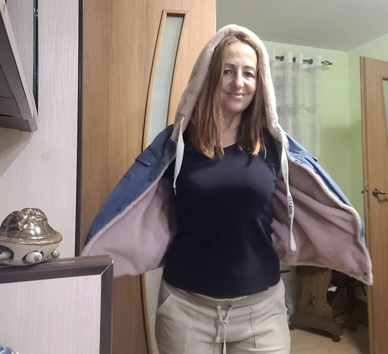 Куртка джинсова тепла