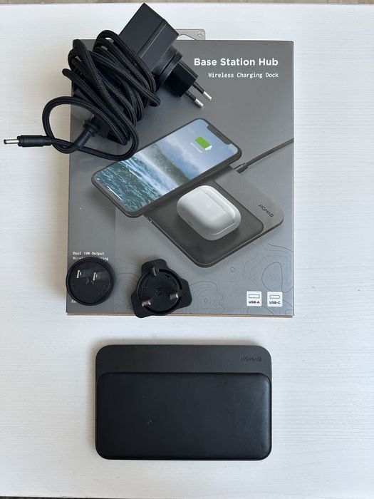 Ładowarka bezprzewodowa do Iphone i Airpods - Nomad Base Station Hub