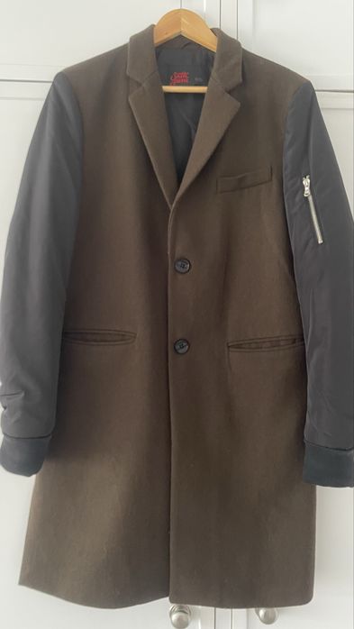 Casaco Sixth June comprido – estilo bomber / alfaiataria – tamanho M