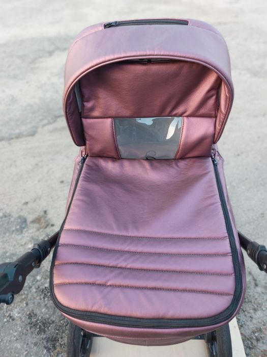 Коляска  adamex amelia эко кожа