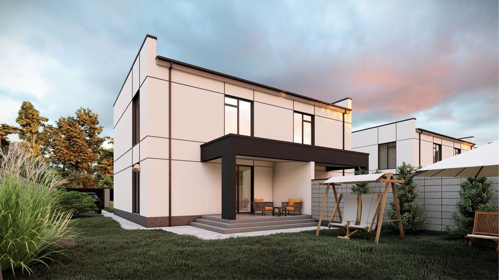 Котеджний комплекс На Щасливому «HIGH-TECH HOUSE» 120000$