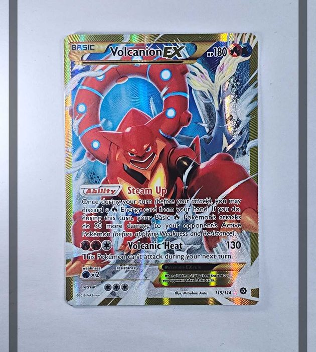 Volcanion Ex 115/114 STS Pokemon ENG-NM