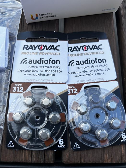 Bateria 312 do apartow sluchowych