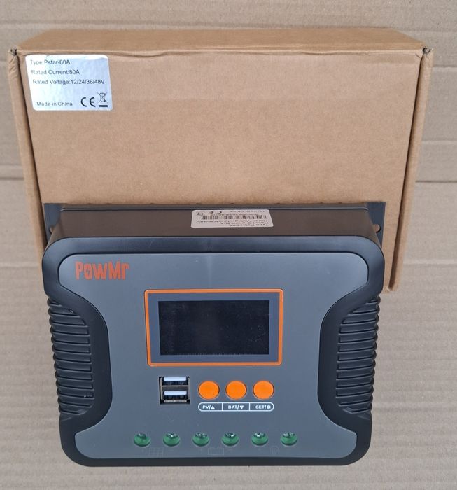 Солнечный контроллер Pow mr 80A! .12v24v36v48v