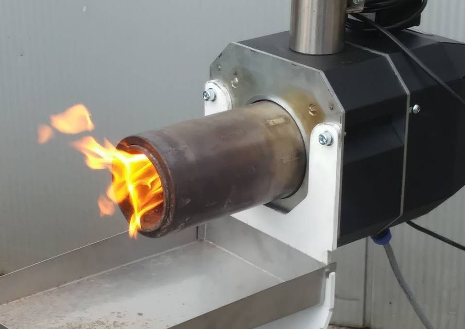 palnik na pellet pelety moc 20 kW kipi samoczyszczący automat revo