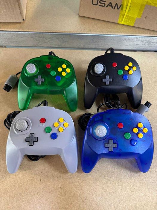 Геймпад Джойстик N64 Grey V1 V2 Новий для консолі приставки Nintendo