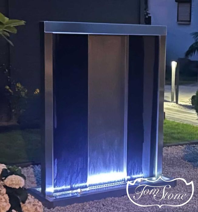 ŚCIANA WODNA. Ściany wodne. Do wewnątrz/zewnątrz. Fontanny ogrodowe.