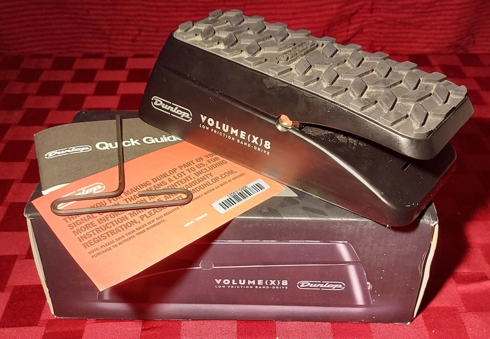 Dunlop DVP5 X8 pedal de volume e expressão