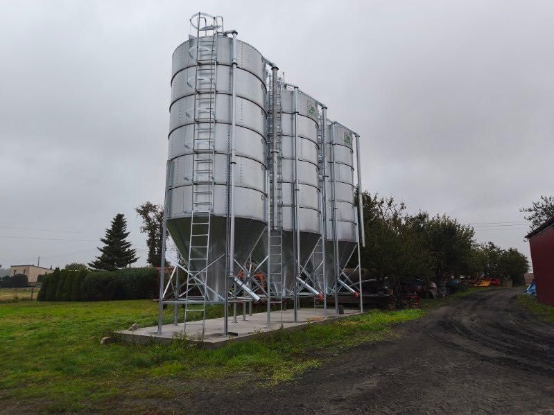 Silos 40 ton 30 t 25 t zbiornik zbożowy nowy Marco-Polo