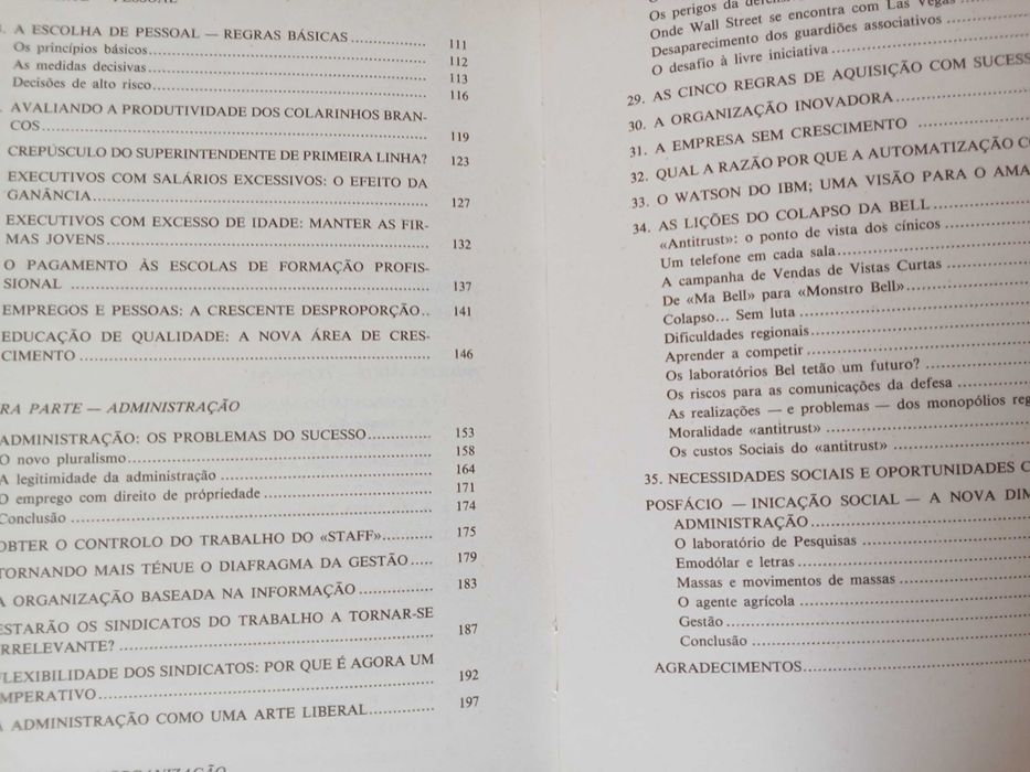 As fronteiras da Gestão - Peter F. Drucker