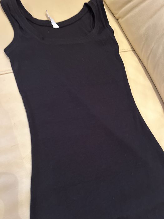 Zara плаття довге Skims, в рубчик