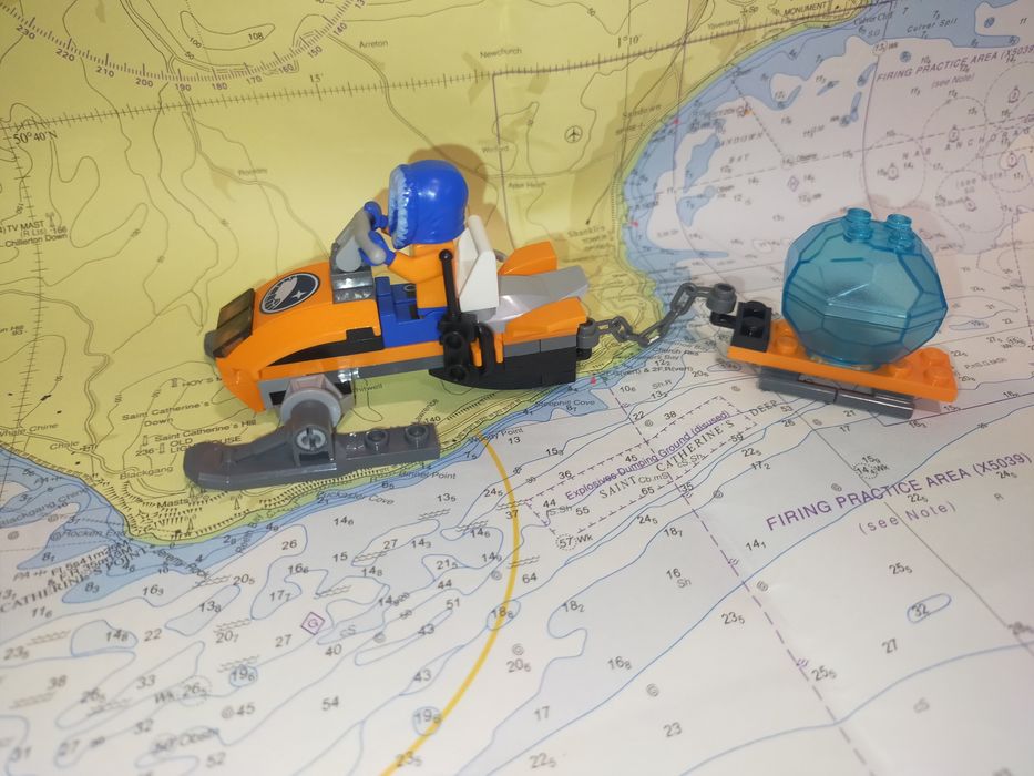 LEGO 60032 Arctic snowmobile