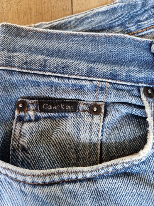 Spodnie jeans Calvin Klein