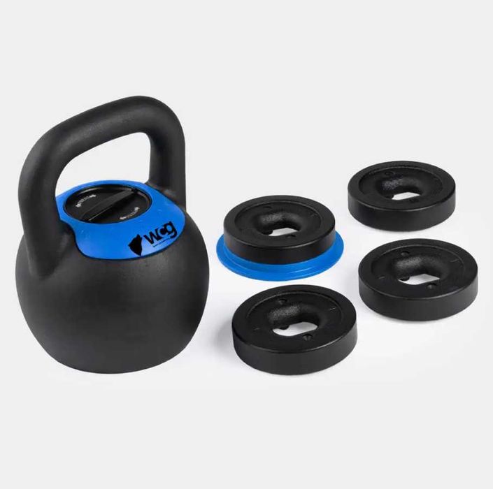 Регульована Чавунна Гиря 8 кг 10 кг 12 кг 14 кг 16 кг WCG 5 в 1