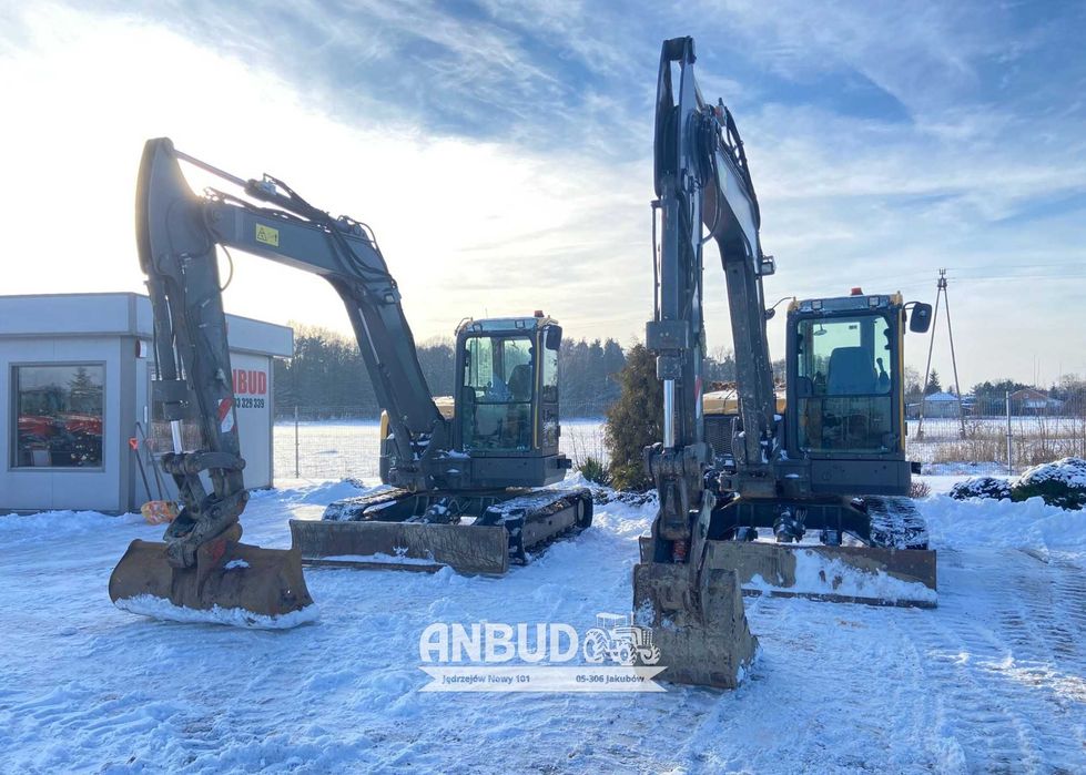 Koparka gąsienicowa VOLVO ECR88D  8t Kubota JCB 8080 KX080