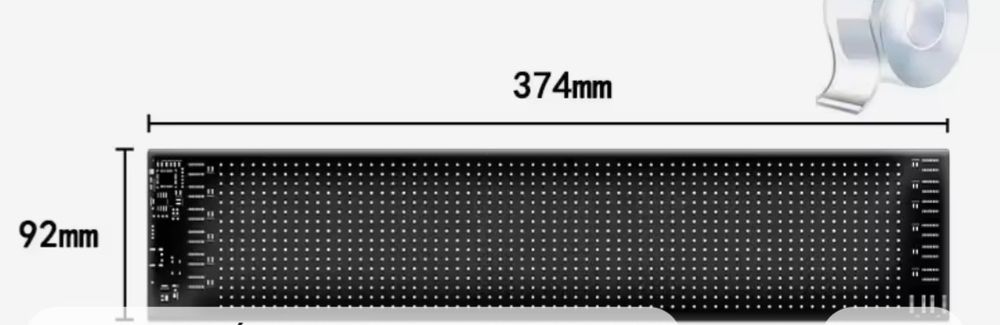 Wyswietlacz matryca LED