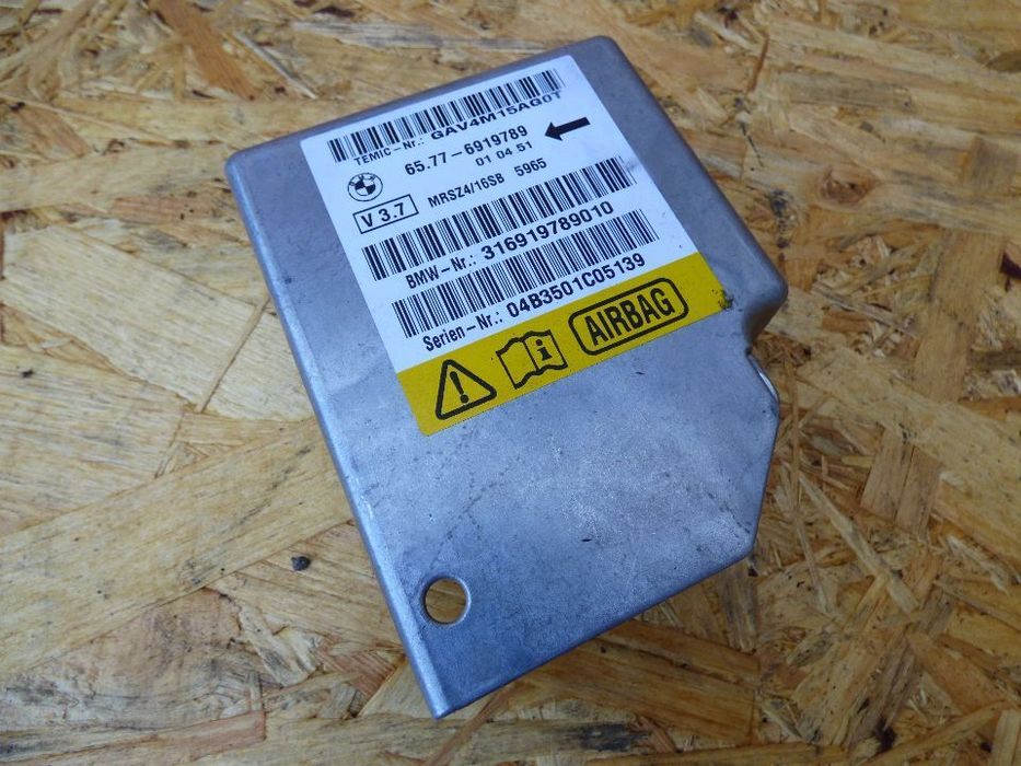 bmw e39  moduł sterownik sensor airbag   6919789