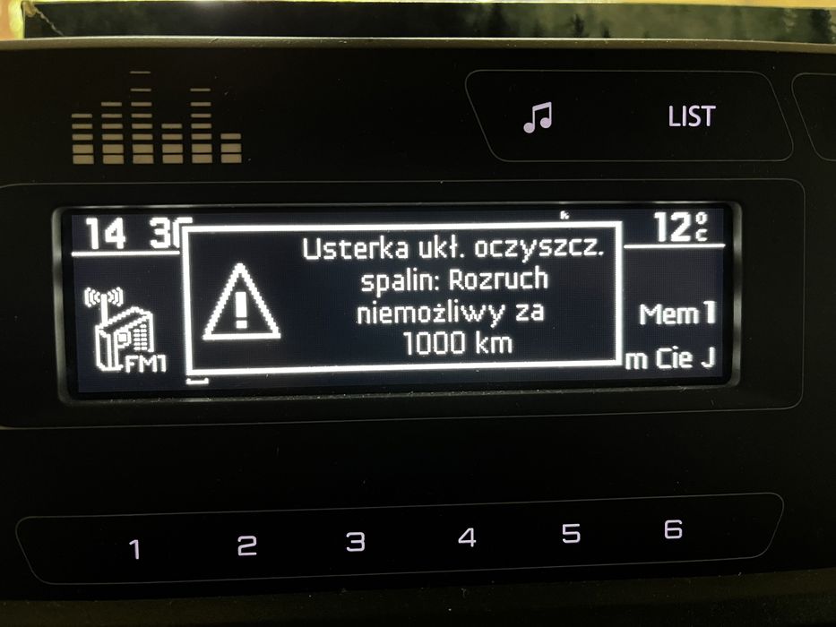 Urea AdBlue SCR Peugeot Citroen DS Opel Naprawa błędu Dojazd