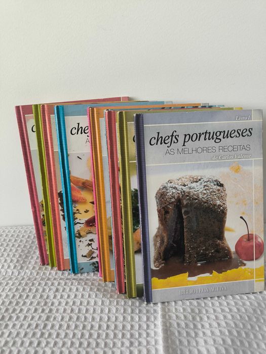 Conjunto Livros - Chefs Portugueses - As melhores receitas