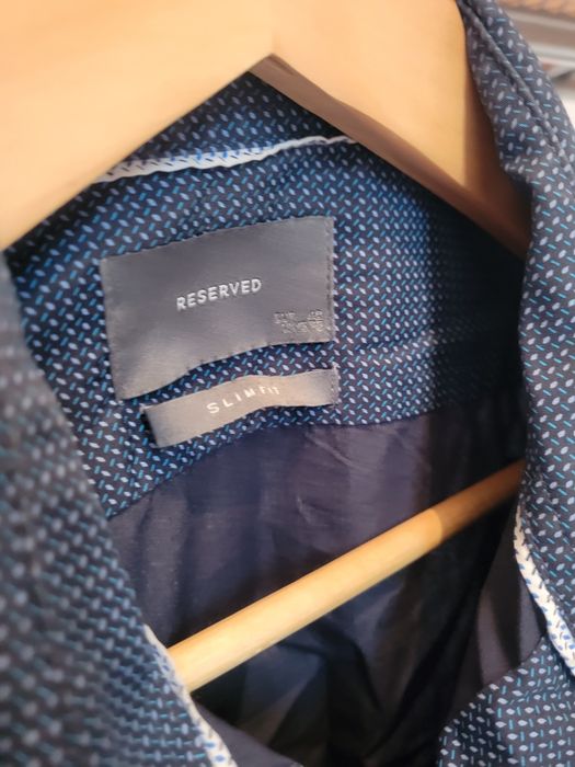 Męska koszula Reserved rozmiar 40 slim fit