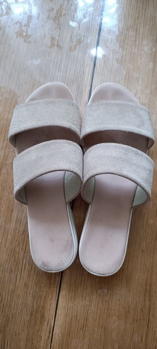 Замшевые шлепанцы Soldi р. 41