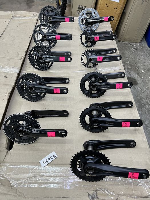 Продам вело шатуны перекидки манетки Shimano DeoreXT/SLX