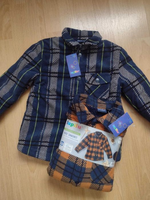 Lupilu Kurtka Koszula overshirt chłopięca w kratkę