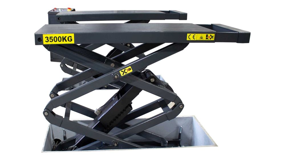 Elevador de Tesoura de Embutir Eletro-hidráulico 3,5Ton KROFTOOLS JL20