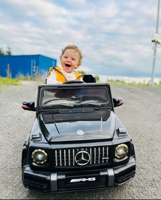 Дитячий електромобіль Mercedes G63 4WD: дитячий джип | дитяче авто G63