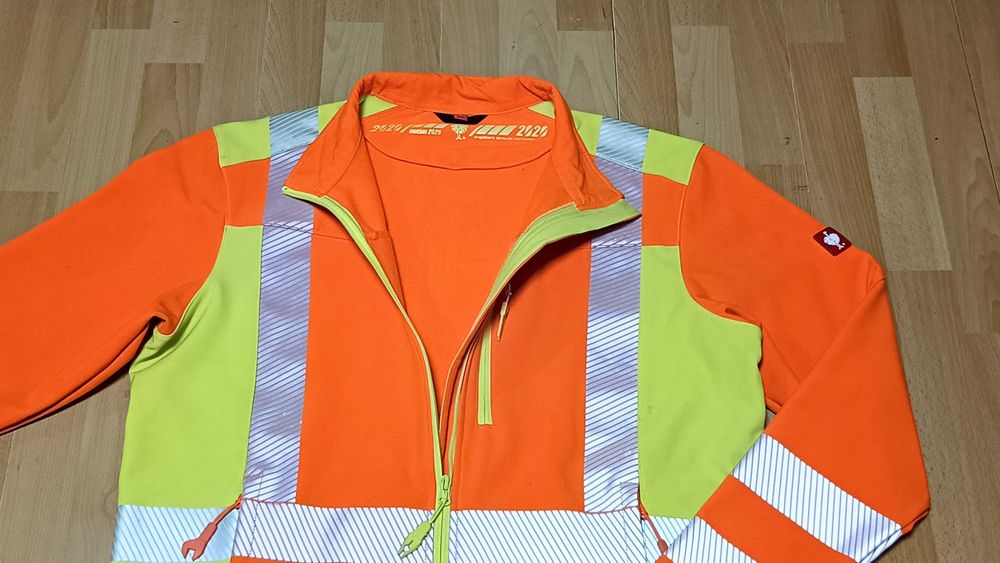 Kurtka ostrzegawcza softshell ENGELBERT STRAUSS MOTION 2020 r.L stan bdb
